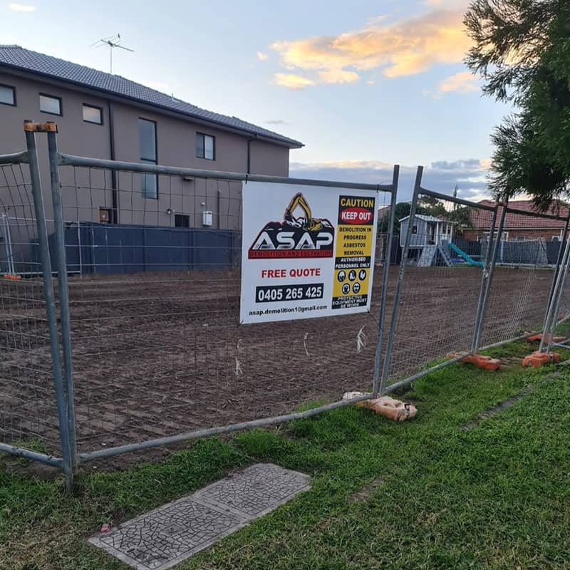 Demolition, Excavation and Asbestos Removel services ib Panania, Sydney.