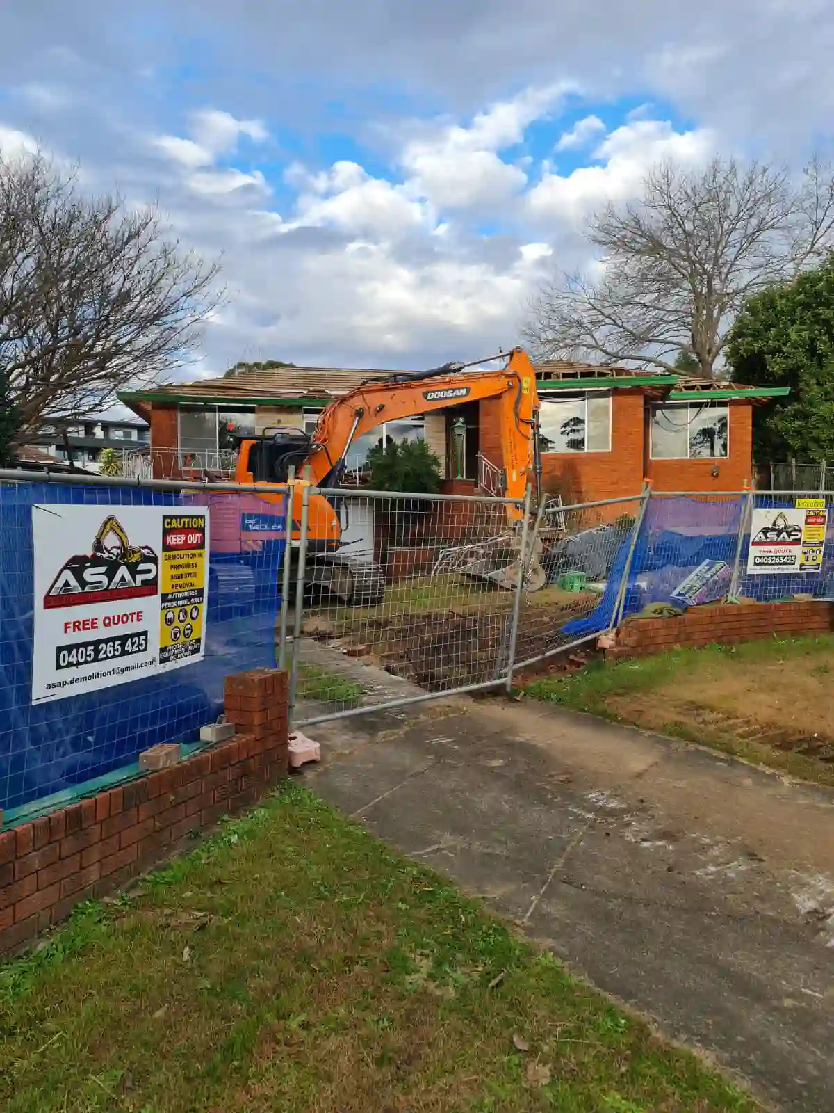 Demolition, Excavation and Asbestos Removel services in Panania, Sydney.
